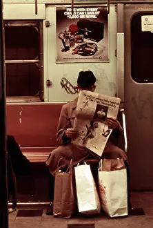 Alienation: 1970s America - Graffiti on a subway car