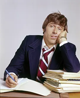 Overworked: 1970s Business Man Exhausted Expression