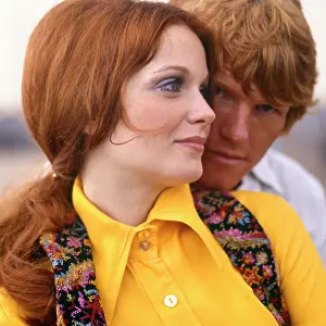 Redheaded: 1970s Close-Up Portrait Of Affectionate