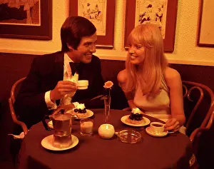 Espresso: 1970s Couple Dining Romantic Restaurant