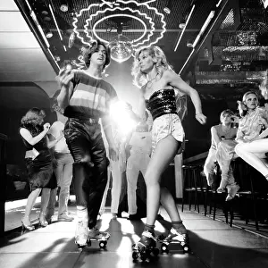 Uninhibited: 1970s Couple Disco Dancing On
