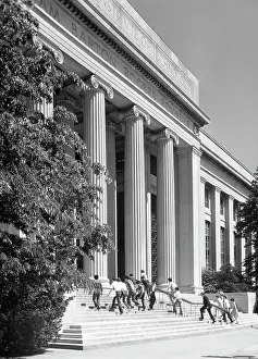 Campuses: 1970s Group Of College Students