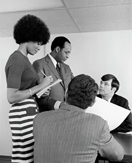 Steno: 1970s Group Of Two White & One