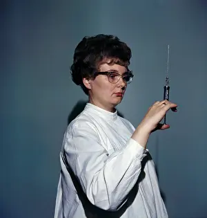 Syringes: 1970s nurse