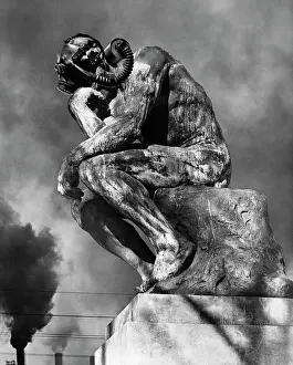 Breathe: 1970s Statue Of Rodin'S Thinker
