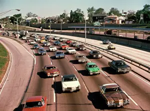 Midwestern: 1970s Traffic Kennedy Expressway