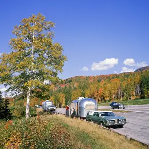 1970s Trailer Camper Camping People
