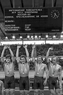 Cyclists: 1980 Summer Olympics in Moscow