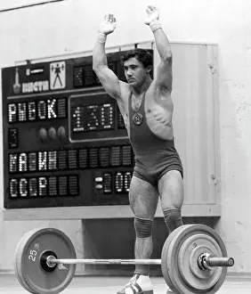 Weightlifter: 1980 Summer Olympics in Moscow