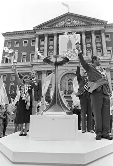 Torches: 1980 Summer Olympics in Moscow