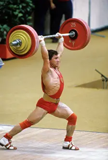 Weightlifter: 1980 Summer Olympics in Moscow