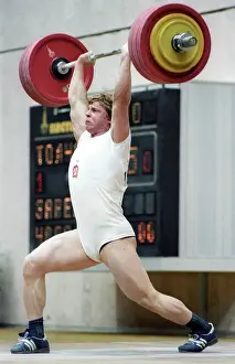 Weightlifter: 1980 Summer Olympics in Moscow