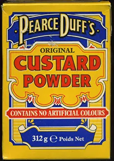 Custard: 1980s, 1990s, packaging, Pearce Duff custard