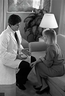 Sufferer: 1980s Doctor Sitting Coffee Table