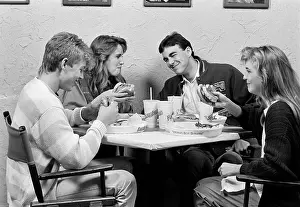 Hangout: 1980s Group Of Two Male & Two