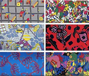 Polyester: 1985, patterns, cotton, polyester, silk, animals