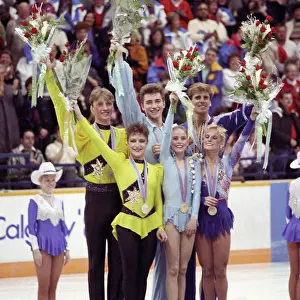 Medalists: 1988 Winter Olympics in Calgary
