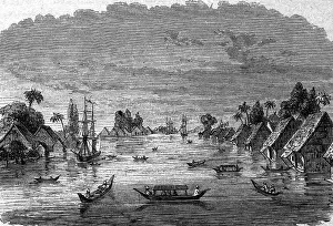 Stilt: 19th century Borneo