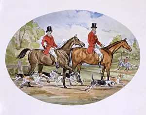 Foxhunters: A 19th century hunt