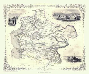Tartary: 19th Century map of Tartary