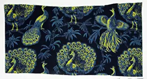 Peacocks: 19th century Textiles