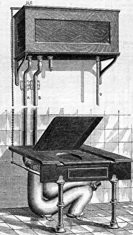 Hygienics: 19th century toilet