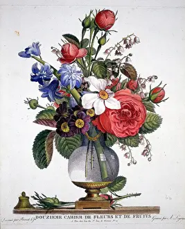 Illustrative: 19th century Vase of Flowers