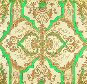 Unmarked: 19th century Wallpaper
