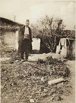 Bombarding: 1st Balkan War - unexploded shell
