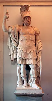 Combination: A 1st-century Mars Ultor, found in the Forum of