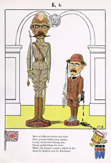 Lampoon: 1st Earl Kitchener and Rudyard Kipling