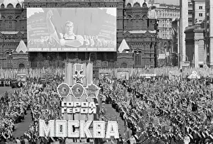 Demonstrators: 1st May celebration