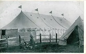 Middlesex: 1st Middlesex Regiment - YMCA Reading & Writing Tent, Worthi