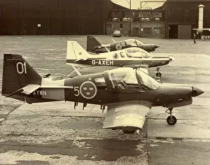 Prototypes: 1st two prototypes of the Scottish Aviation Bulldog