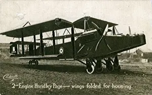 Paige: 2-Engine Handly Paige Biplane, England