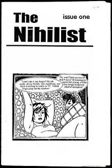 Nihilist: 2 girls laying in bed talking