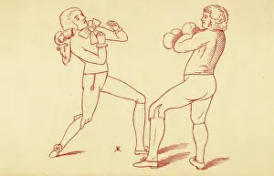 Humphreys: 2 MEN BOXING 1788