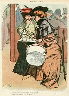 Whisper: 2 WOMEN WHISPER IN CAFE