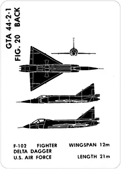 Aids: 20 a F-102 Delta Dagger