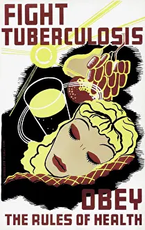 Prevention: 20th century print made to educate people about