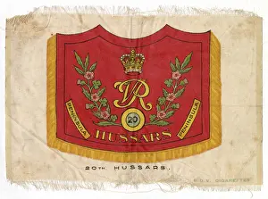 Regina: 20th Hussars insignia