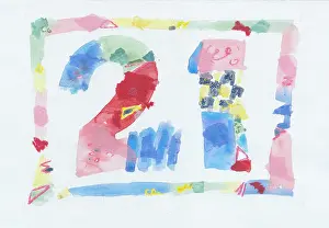 Blaney: 21 - in pink and blue