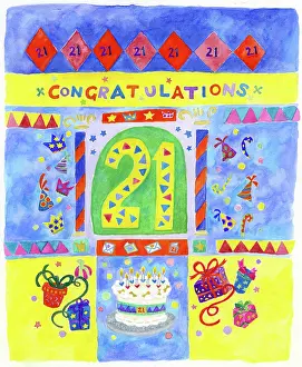 Kember: 21st Birthday Party design