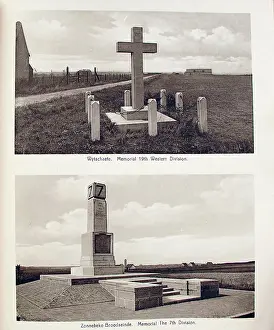 Thill: 24 British War Memorial photographs
