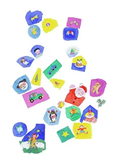 Advent: 24 small images for Advent calendar windows