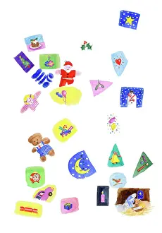 Advent: 25 small images for Advent calendar windows