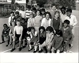 Percentage: 27 nationalities at Anson Primary School, Brent, London