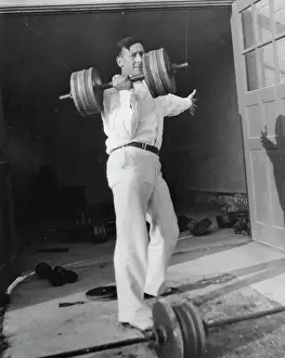 Lifter: The 27 year old weightlifter Charles
