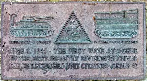 Fading: US 2nd Armoured Division Hell on Wheels Memorial