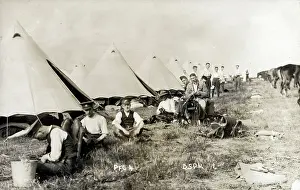 Devizes: 2nd County of London Westminster Dragoons Camp